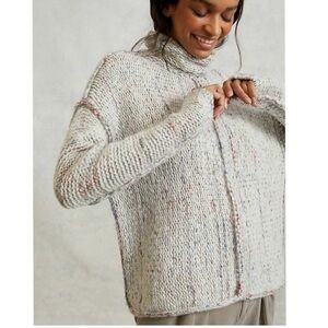 Anthro Pilcro Speckled Knit Sweater S